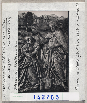 Vorschaubild Schwäbischer Meister: Noli me tangere. Ottobeuren, Klostermuseum 